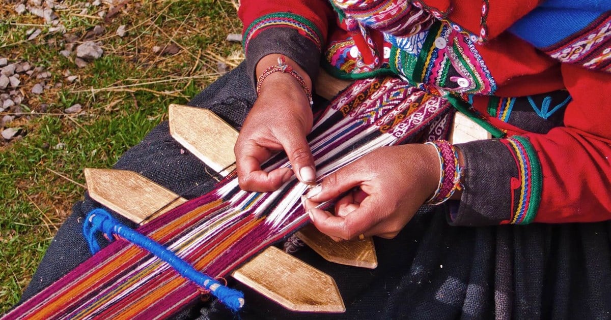 Peruvian weaving